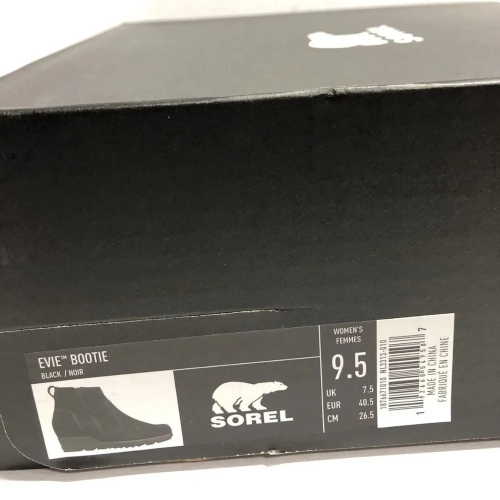 Sorel Women’s Evie Winter Booties Black, Size 9.5 M - Picture 7 of 7